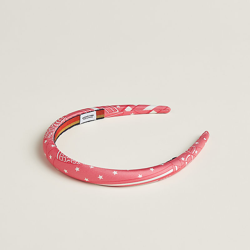 カラフル♪【 HERMES 】 Wild Singapore Elsa headband Sangles en Zigzag Bandana